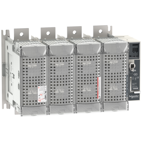 Schneider Electric LV481454, FuPact GS, 630 Amper, 4 Kutuplu, NH 3 Sigortalar için Yük Ayırıcı
