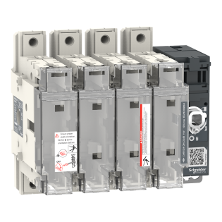 Schneider Electric LV481524, FuPact GS, 125 Amper, 4 Kutuplu, 22X58mm Sigortalar için Yük Ayırıcı