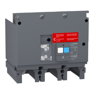 Schneider Electric LV532464, VigiPact, CVS400-630 3 Kutuplu Kompakt Şalterler için Toprak Kaçağı Koruma Modülü, 300mA-30A
