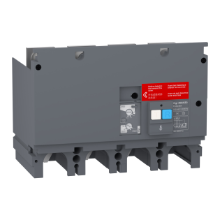 Schneider Electric LV532465, VigiPact, CVS400-630 4 Kutuplu Kompakt Şalterler için Toprak Kaçağı Koruma Modülü, 300mA-30A