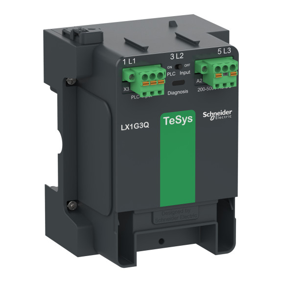 Schneider Electric LX1G3QBEEA, TeSys Giga, LC1G115-G225 Kontaktörler için Yedek Elektronik Bobin, 3 Kutup için, 24-48 Volt AC/DC
