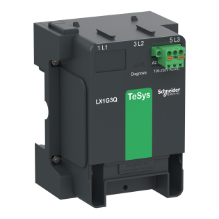 Schneider Electric LX1G3QEHEN, TeSys Giga, LC1G115-G225 Kontaktörler için Yedek Elektronik Bobin, 3 Kutup için, 48-130 Volt AC/DC