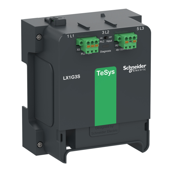 Schneider Electric LX1G3SBEEA, TeSys Giga, LC1G400-G500 Kontaktörler için Yedek Elektronik Bobin, 3 Kutup için, 24-48 Volt AC/DC