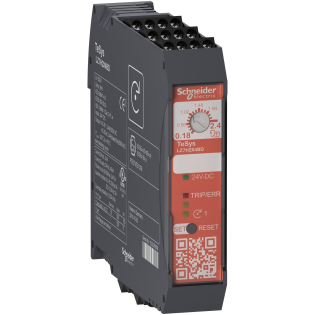 Schneider Electric LZ7H2X4BD, TeSys Hybrid, 0.75 kW, 0.18-2.4 Amper, Ultra Kompakt Direkt Emniyet Motor Yolverici, 24 Volt DC