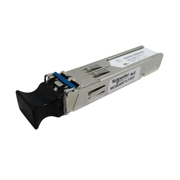 Schneider Electric MCSEAAF1LFS00, Modicon Networking, Endüstriyel Ethernet Switchler için Fiber Modülü, SFP LX/LC SM Dönüştürücü Adaptör