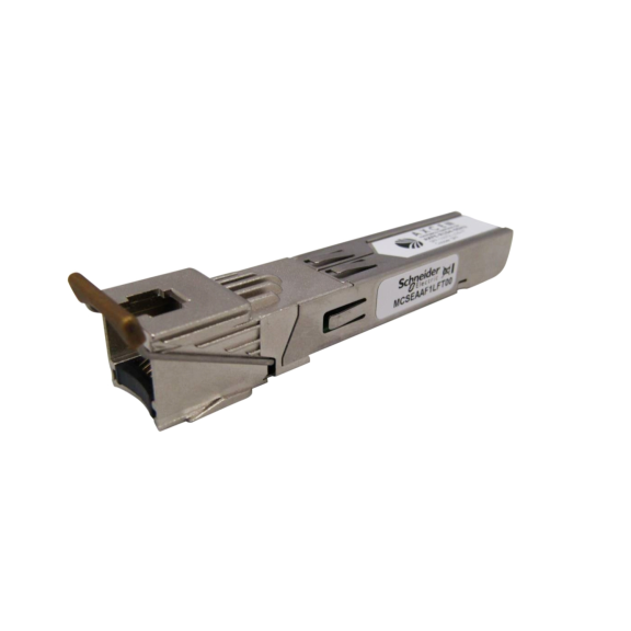 Schneider Electric MCSEAAF1LFT00, Modicon Networking, Endüstriyel Ethernet Switchler için Fast Modülü, SFP TX/RJ45 Dönüştürücü Adaptör