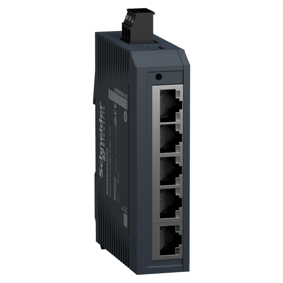 Schneider Electric MCSESU053FN0, Modicon Networking, Yönetilemez(Unmanaged) Endüstriyel Ethernet Switch, 5 Port TX