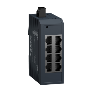Schneider Electric MCSESU083FN0, Modicon Networking, Yönetilemez(Unmanaged) Endüstriyel Ethernet Switch, 8 Port TX