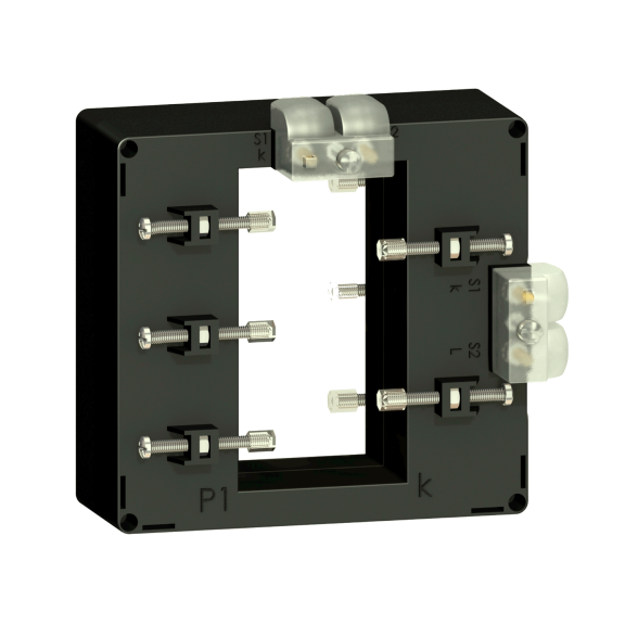 Schneider Electric METSECT5DE100, PowerLogic CT, 1000/5, 12VA, Ölçü Akım Trafosu, Class 0.5, 54x102mm