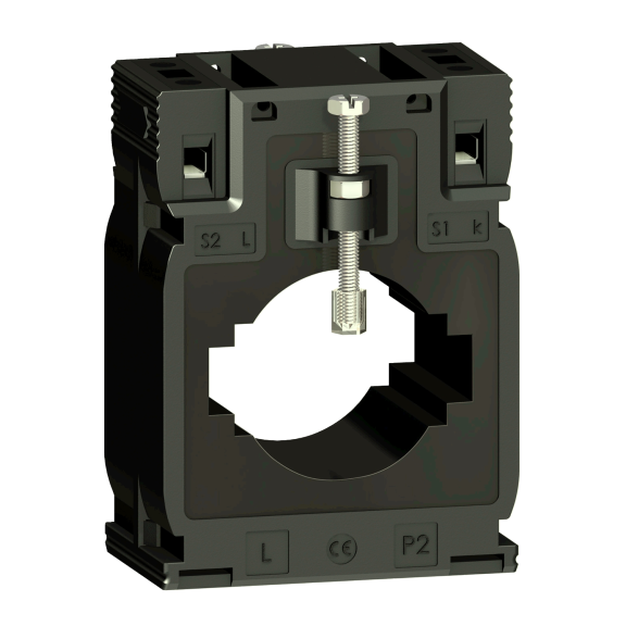Schneider Electric METSECT5MD060, PowerLogic CT, 600/5, 6VA, Ölçü Akım Trafosu, Class 0.5, 12x50mm