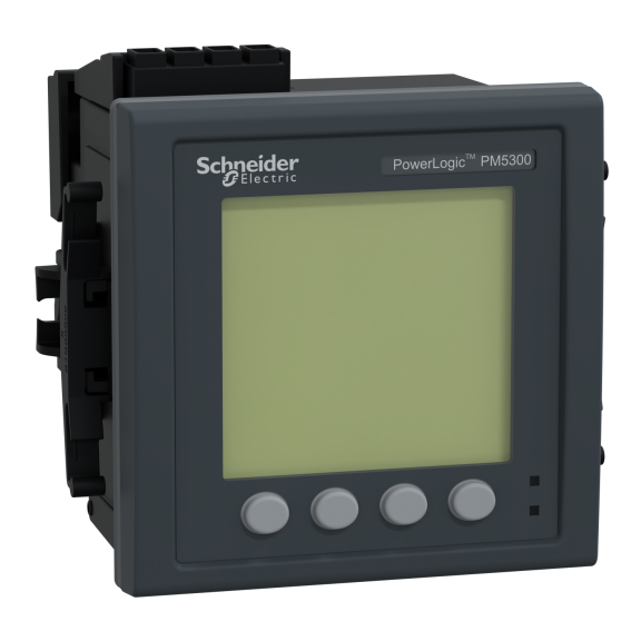 Schneider Electric METSEPM5310, PowerLogic PM5000, Enerji Analizörü, 31. Harmonik, LCD Ekranlı, Modbus, Dijital 2 Giriş+2 Çıkış, Class 0.5