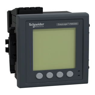 Schneider Electric METSEPM5320R, PowerLogic PM5000, Enerji Analizörü, 31. Harmonik, LCD Ekranlı, Modbus, Dijital 2 Giriş+2 Çıkış, Class 0.5