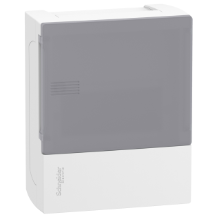 Schneider Electric MIP10106T, Resi9 MP, 6 Modül, Şeffaf Kapaklı, Halojen Free, Sıvaüstü Sigorta Kutusu, 160x198x95mm