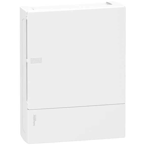 Schneider Electric MIP10212, Resi9 MP, 24 Modül, 2 Sıralı, Beyaz Opak Kapaklı, Halojen Free, Sıvaüstü Sigorta Kutusu, 268x353x102mm