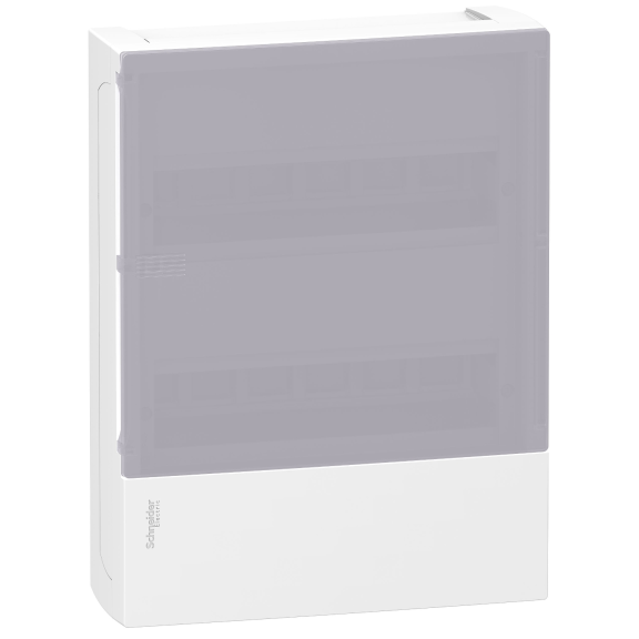 Schneider Electric MIP10212T, Resi9 MP, 24 Modül, 2 Sıralı, Şeffaf Kapaklı, Halojen Free, Sıvaüstü Sigorta Kutusu, 268x353x102mm