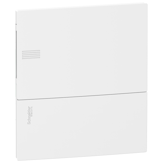 Schneider Electric MIP20108, Resi9 MP, 8 Modül, Beyaz Opak Kapaklı, Halojen Free, Sıvaaltı Sigorta Kutusu, 222x252x97mm