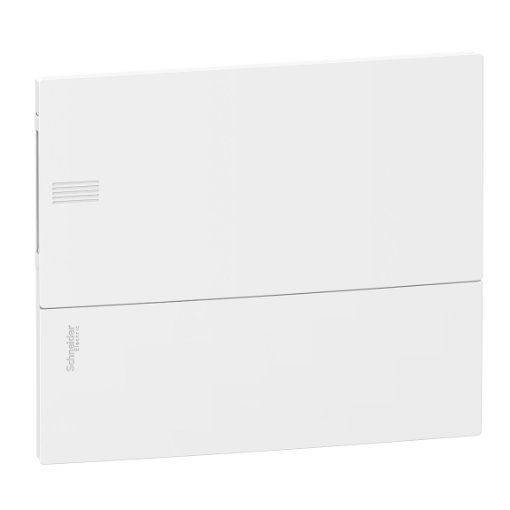 Schneider Electric MIP20112, Resi9 MP, 12 Modül, Beyaz Opak Kapaklı, Halojen Free, Sıvaaltı Sigorta Kutusu, 294x252x97mm