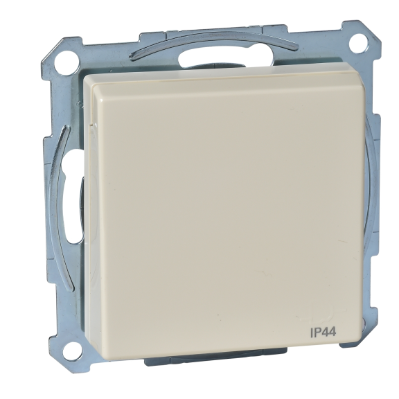 Schneider Electric MTN2314-0344, Merten System M, Krem, Kapaklı Topraklı Priz, Çocuk Korumalı, IP44