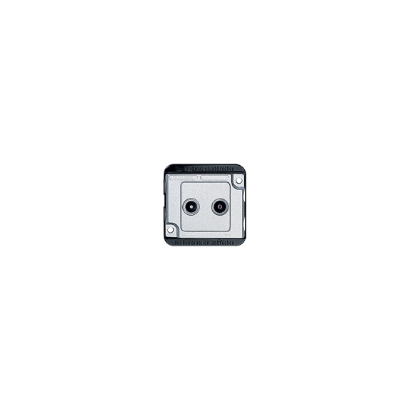 Schneider Electric MTN299460, Merten Anti-Vandalizm, Alüminyum, TV-SAT Prizi
