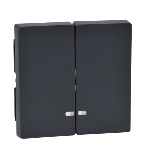 Schneider Electric MTN3420-0414, Merten System M, Antrasit, Işıklı Komütatör Tuş Kapağı