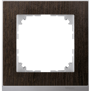 Schneider Electric MTN4010-3671, Merten System M-Pure Decor, Venge, Tekli Çerçeve