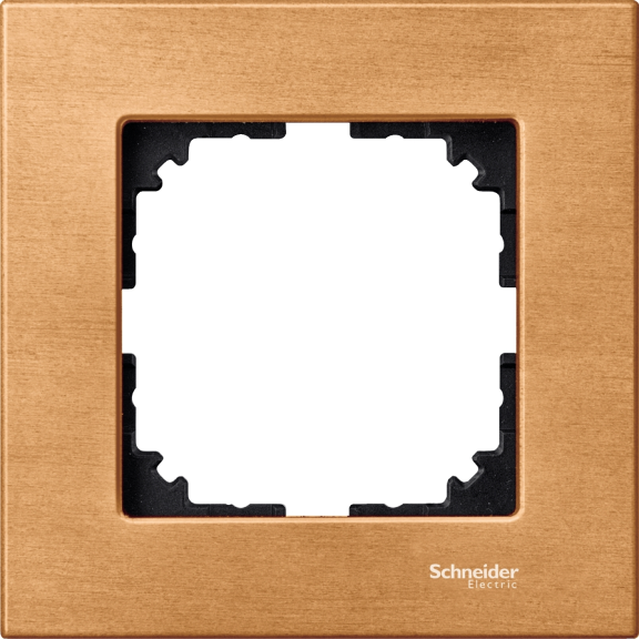 Schneider Electric MTN4051-3470, Merten System M-Elegance Wood, Kayın, Tekli Çerçeve