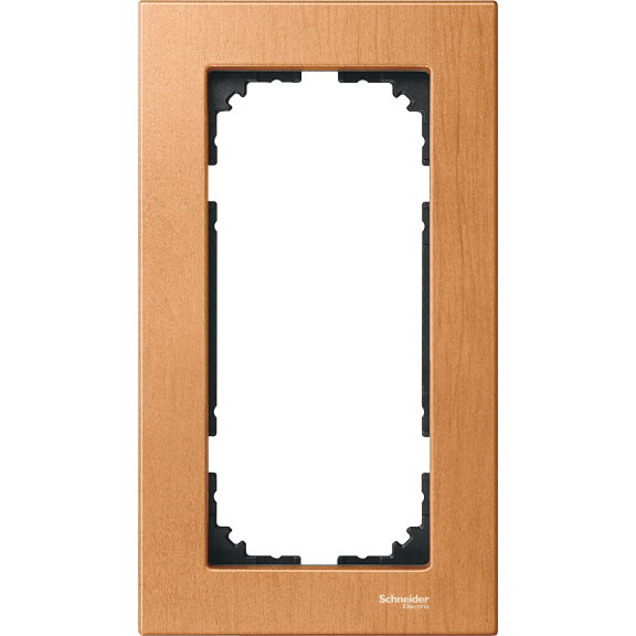 Schneider Electric MTN4058-3470, Merten System M-Elegance Wood, Kayın, Tıraş Prizi Çerçevesi