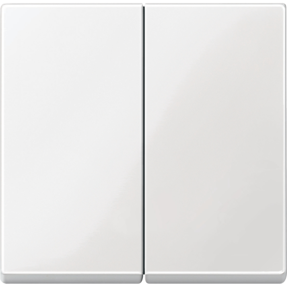 Schneider Electric MTN432519, Merten System M, Beyaz, Komütatör Tuş Kapağı