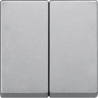 Schneider Electric MTN433560, Merten System M, Alüminyum, Komütatör Tuş Kapağı