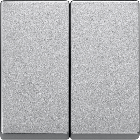 Schneider Electric MTN433560, Merten System M, Alüminyum, Komütatör Tuş Kapağı