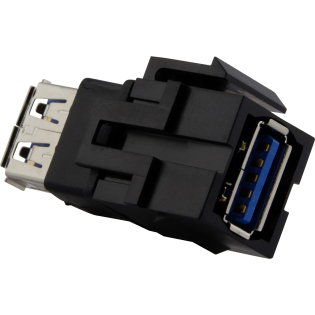 Schneider Electric MTN4582-0001, Merten, Boş Multimedya Priz Mekanizması için USB 3.0 Keystone Konnektör