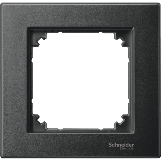 Schneider Electric MTN486114, Merten System M-Plan, Antrasit, Tekli Çerçeve