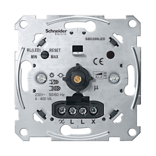 Schneider Electric MTN5134-0000, Merten, LED Dimmer Mekanizması, 4-200 VA
