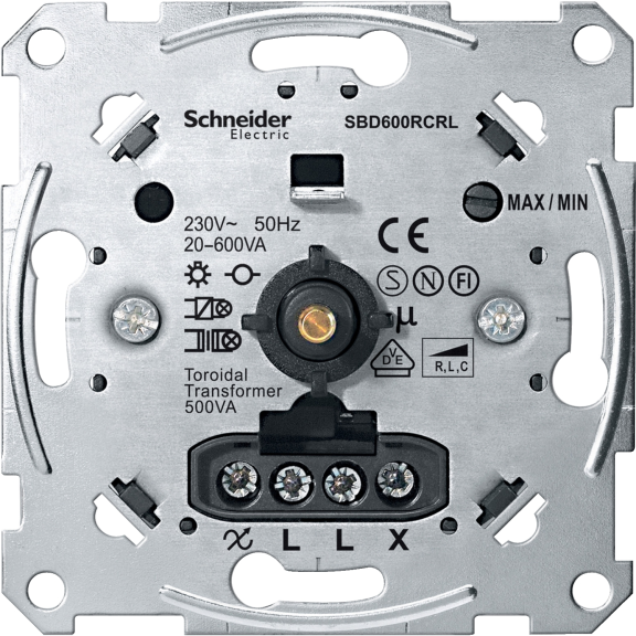 Schneider Electric MTN5139-0000, Merten, Dimmer Mekanizması, 600 W