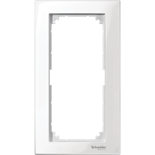 Schneider Electric MTN515819, Merten System M-Plan, Beyaz, Tıraş Prizi Çerçevesi