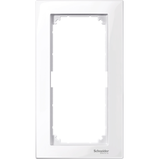 Schneider Electric MTN515825, Merten System M-Plan, Aktif Beyaz, Tıraş Prizi Çerçevesi
