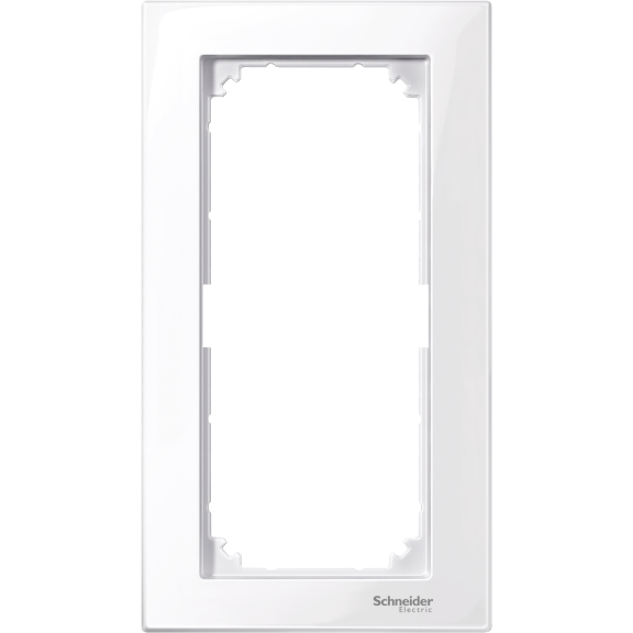 Schneider Electric MTN515825, Merten System M-Plan, Aktif Beyaz, Tıraş Prizi Çerçevesi