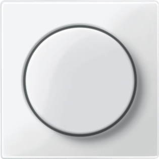 Schneider Electric MTN5250-0319, Merten System M, Beyaz, Dimmer Tuş Kapağı
