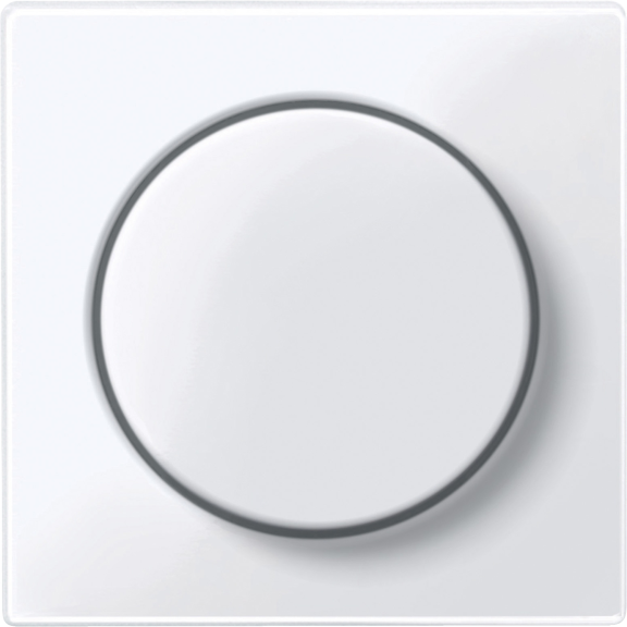 Schneider Electric MTN5250-0325, Merten System M, Aktif Beyaz, Dimmer Tuş Kapağı