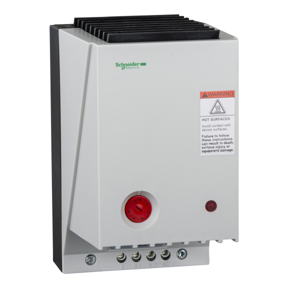 Schneider Electric NSYCRP1W230VTVC, ClimaSys, Resistanslı Pano Isıtıcı, İzolasyonlu, Fanlı, 350-550W, 230 Volt AC