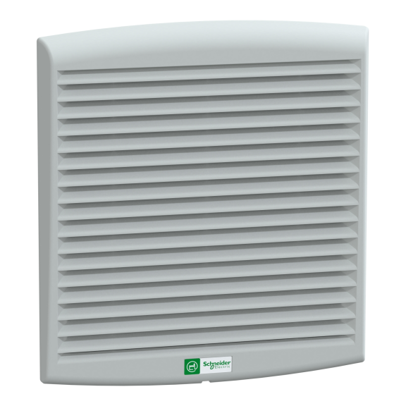 Schneider Electric NSYCVF165M230PF, ClimaSys, Çıkış Izgaralı ve Filtreli Fan, 223x223mm, IP54, 165 m³/h, 230 Volt AC