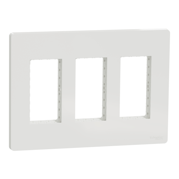Schneider Electric NU023418, Unica System Plus, Beyaz, 3x4 Modül Çerçeve