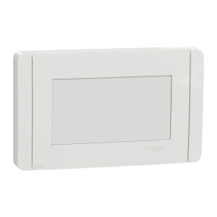 Schneider Electric NU055418, Unica Studio, Beyaz, Çerçeve, 4 Modül, IP55