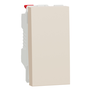 Schneider Electric NU310144, Unica, Krem, Anahtar, 1 Modül