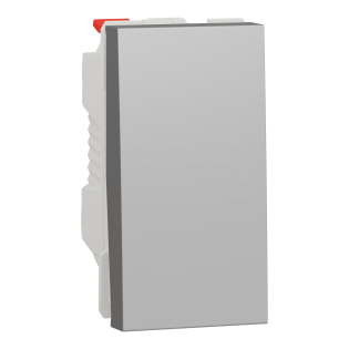 Schneider Electric NU310330, Unica, Alüminyum, Vavien Anahtar, 1 Modül