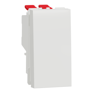 Schneider Electric NU310518, Unica, Beyaz, Permütatör Anahtar, 1 Modül
