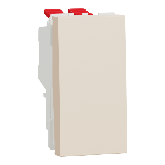 Schneider Electric NU310544, Unica, Krem, Permütatör Anahtar, 1 Modül