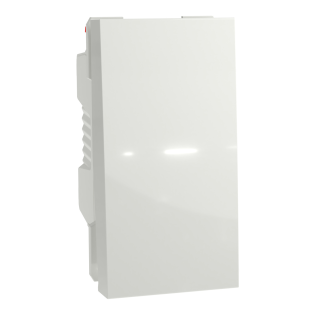 Schneider Electric NU310618, Unica, Beyaz, Liht Butonu, 1 Modül