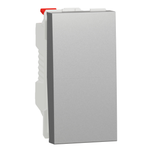 Schneider Electric NU310630, Unica, Alüminyum, Liht Butonu, 1 Modül