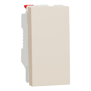 Schneider Electric NU310644, Unica, Krem, Liht Butonu, 1 Modül